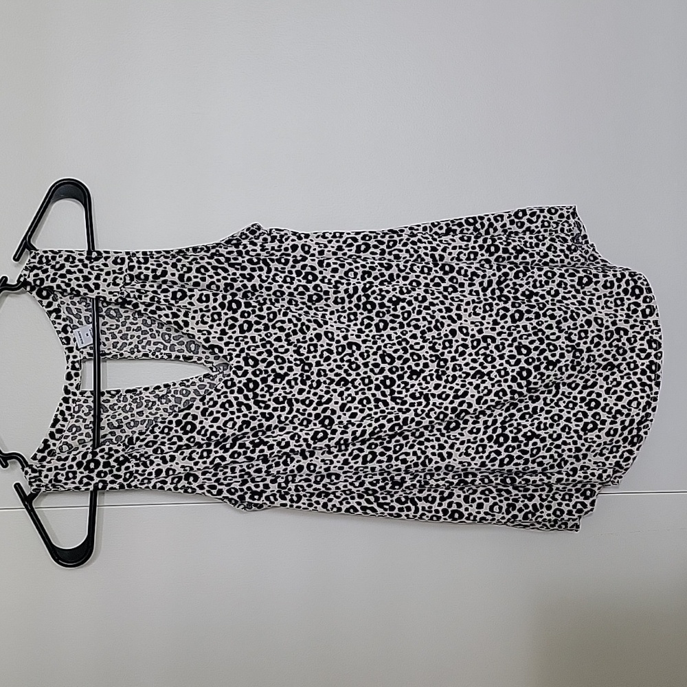Old Navy Leopard Swing Tank size M